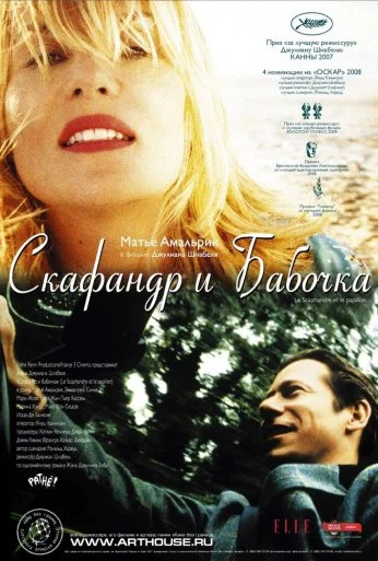 Скафандр и бабочка (2007) онлайн бесплатно